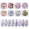 Exquisite 8 Piece Sequin Set, Glitter Powder for Nails, Versatile
