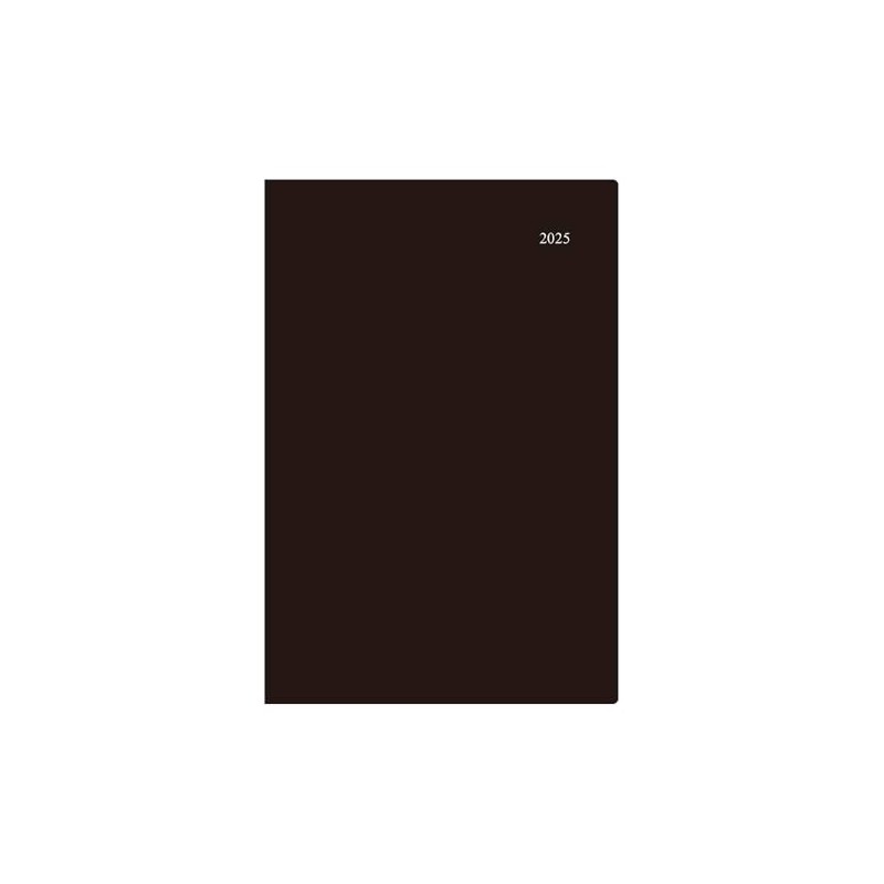 Daigo E1157 2025 Planner, Appointment, Monthly, Black, Begins April 2025