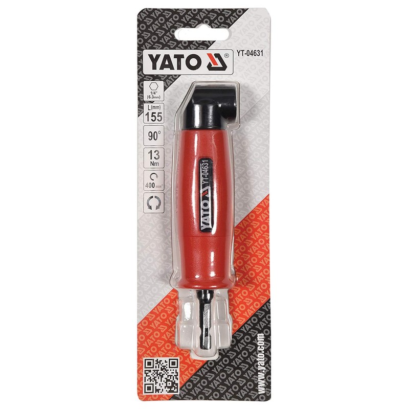 YATO YT-04631 Magnetic Angle Drill Bit for Cordless Tools 90°