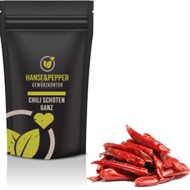 250 g chili whole chili pods red chili dried whole 4-7 cm hot