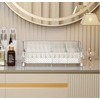 NOBLEPOSH Luxury Makeup Organizer, Vanity Countertop Organizer, Elegant Makeup &