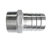 LOZOME 2" Male Thread to OD 50mm Barb Hose Pipe