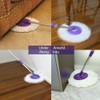3 Pack Spin Mop Replacement Head for Hurrica, Mopnad, Cassabel