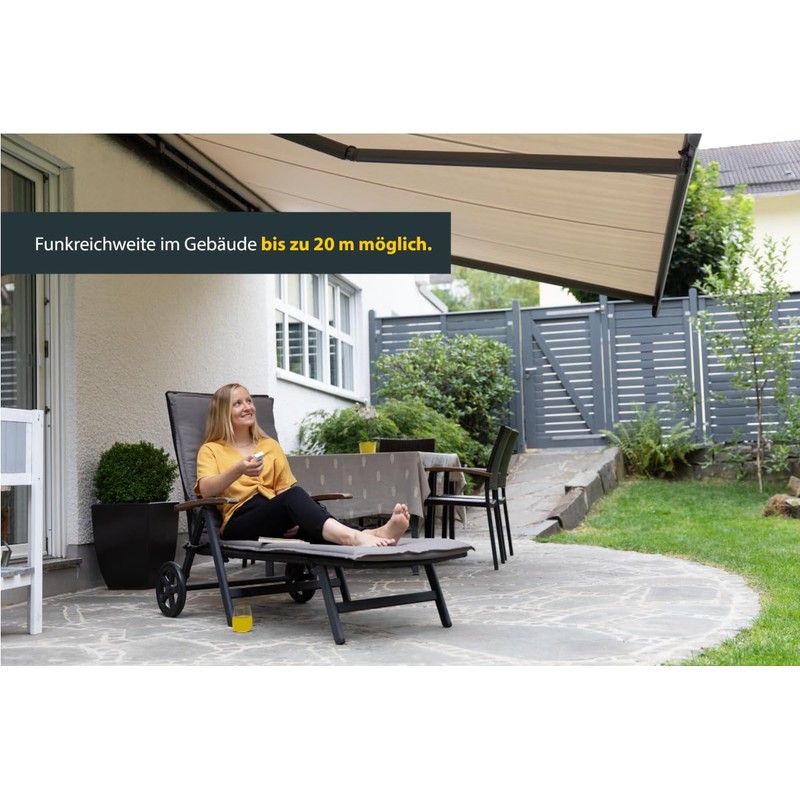 Schellenberg 20015 Radio Hand Transmitter 1 channel White