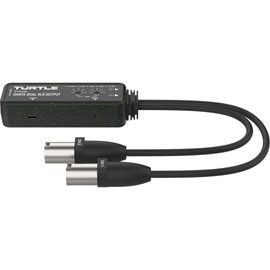 Turtle AV Dual-Channel Dante to Analog XLR Male Adapter