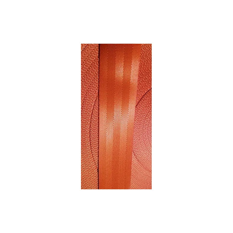 MTP 2" 5 cm x 5 Yards (Orange) Seat-Belt Polyester