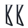 MBQQ 2 Pcs Furniture Legs Rustic Decory K Shape Table
