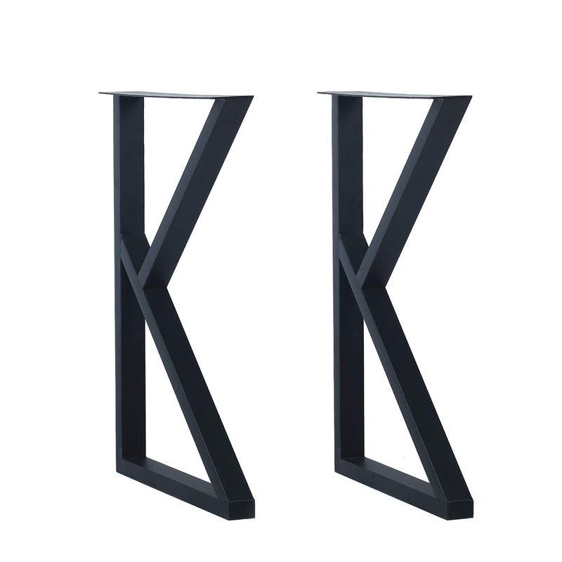 MBQQ 2 Pcs Furniture Legs Rustic Decory K Shape Table