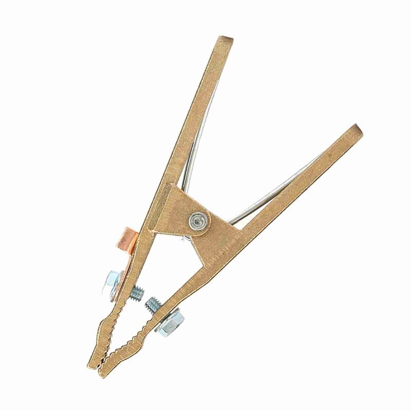 260/300/500A Brass Material A Shape Ground Welding Earth Clamp for