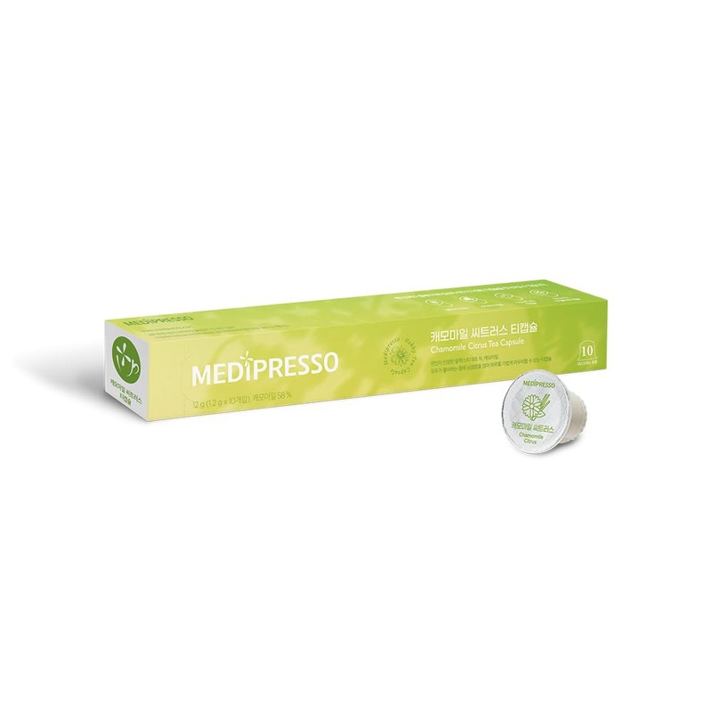 MEDIPRESSO Tea Capsules for Nespresso, Blend Teas, 10 pods (Pack
