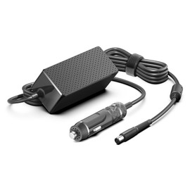 HKY Laptop Car Charger for Dell 7.4 mm Barrel 90W 65W 45W DC Power Adapter Cord 12V-24V Vehicle Auto Airplane Boat Charger for Dell Inspiron/Latitude/Precision/Studio/Vostro/XPS 14 Series Laptops