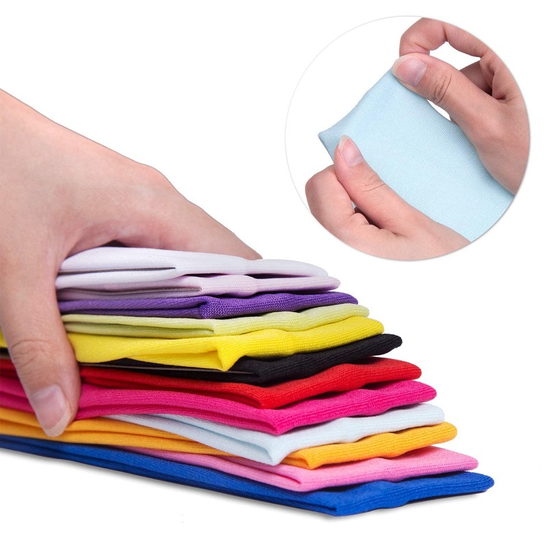 DERAYEE Elastic Hair Band, 12 Pieces Yoga Headband for Women