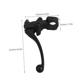 Gatuida Motorcycle Left Clutch Brake Lever Assembly for Enhanced Riding Comfort Easy Installation Ergonomic Handle Design Stable Handlebar Support