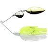 Keitech T-Bone Spinnerbait Tandem Willow (TW) 3/8oz #509 White Shad