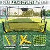 Seliyoo Dual-Sided Soccer Rebounder – Adjustable High/Low Nets for Volleys
