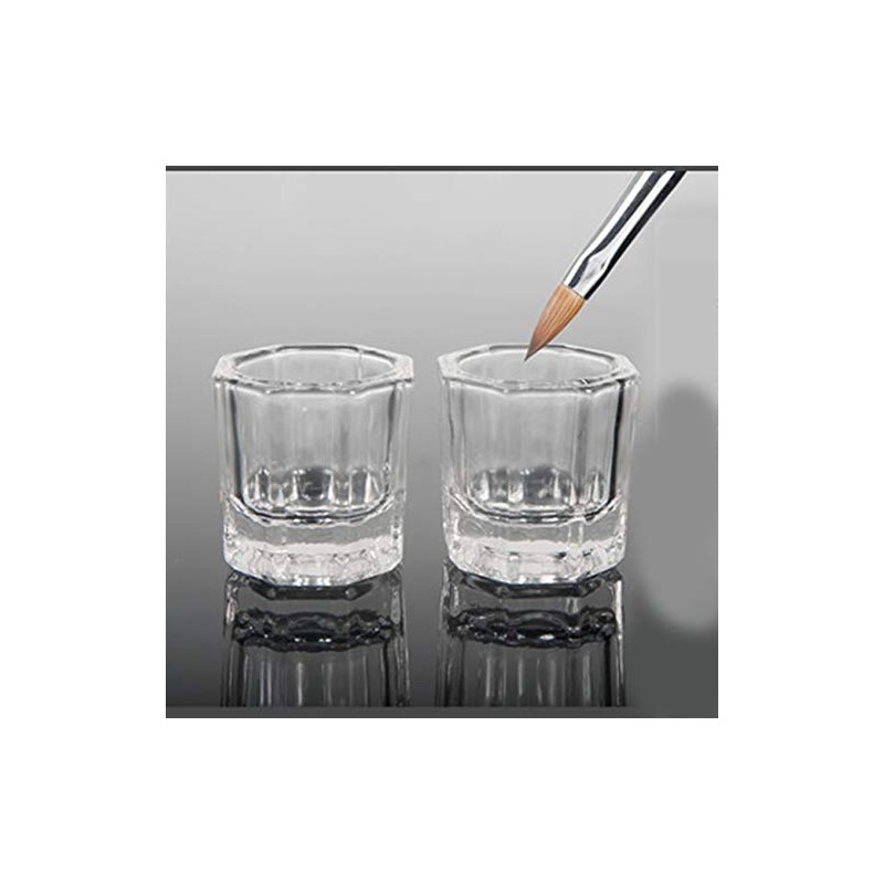 Karlash 2 Nail Art Acrylic Liquid Powder Dappen Dish Nail