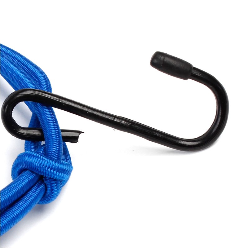 sourcing map Blue Nylon Rubber 6 Hook Luggage Package Cargo