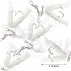 5 Packs - 4.5" Fishing Ling Cod Rig Twin Bulb