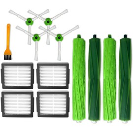 DingGreat Replacement Parts Set for iRobot Roomba i8 i8+ i7 i7+/ i7 Plus E5 E6 J7 J7+ - Includes Multi Floor Brushes, Main Brush, Edge Brush, Edge Brush, Hepa Filter - Refill Set Replacement Parts Set