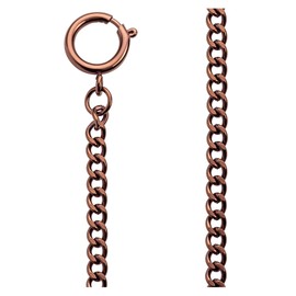 REGENT Pocket Watch Chain Pocket Watch Chain for Pocket Watch with Carabiner and Spring Ring in Various Designs, P-624 - Brown, Dress