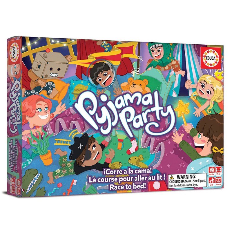 Educa Pijama Party ¡Una Carrera hasta la Cama! Juego de