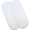 BabyPrem Baby Moses Bassinet Pack of 2 Fitted Cotton Sheets