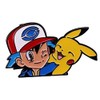Video Game Ash and Pikachu 1.2 Inch Tall Metal Enamel