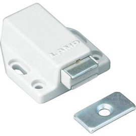 スガツネ工業 ランプ印 マグネラッチ ML-80型 ML-80W ホワイト