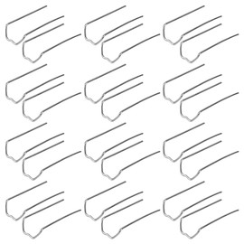 UUYYEO 150 Pcs Metal U Shaped Floral Pins Craft Pins for Wreaths Sewing Fork Pins Small Greening Pins Flower Foam Pins Bouquet Plant Pins Moss Fern Pins