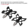 1 Pair Bicycle Quick Release Pedals Aluminum Alloy Bike Bearing