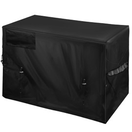 Premium Oxford Cloth Outdoor Pool Equipment Cover for Heat Pump, Excellent Waterproof Protection for Winter