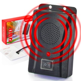 PATTLER PATTLER? Marderschreck Auto batteriebetrieben fr ca. 40m2 - mit Ultraschall & Anti Gew?hnungseffekt. Mobiler Marderschutz mit Batteriebetrieb. Marderabwehr Auto, Haus, Dachboden, Garten.