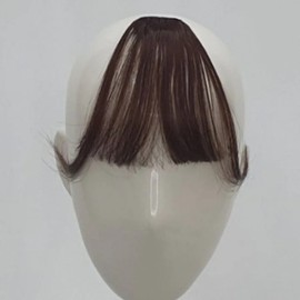 Self see-through bangs partial wig dark brown (WFHGZKH) / 셀프 시스루뱅 앞머리 부분가발 짙은갈색 (WFHGZKH)