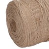 200m Natural Jute Twine 3mm Dia 4 Strand Safety Protective