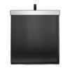Leather Car Garbage Can Foldable Rear Seat Trashes Can Large