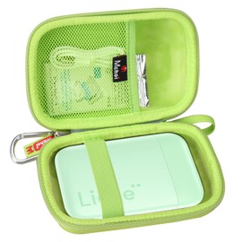Mchoi Hard Case Suitable for Liene 2x3” Photo Printer, Portable Instant Printer Travel Holder Protective Case (Green)