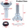 3/4 Inch Hose Barb Chicago Air Hose Fitting 4Pcs, Universal
