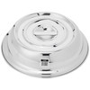 Genware NEV-21683 Plate Cover, Round Stainless Steel, For 10" Plates
