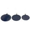 designimdorf Abstract Christmas Tree Baubles Set of 3