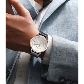 SOLLEN Automatic Self Winding Watches for Men, Mens Automatic Watch, Mechanical Stainless Steel 3 ATM Waterproof Luminous Luxury Dress Men's Wrist Watches with Calendar, Minimalist Watch Gifts for Men