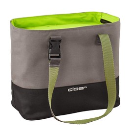 Cloer 810-14 Insulated Bag, Lunch Care System, Lunch Bag for up to 3 Lunch Boxes, Insulation Function, Reflective Logo, Polyester, Green, 9 Litres