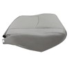 SecosAutoparts Gray Front Driver Side Bottom Microfiber Leather Seat Cover