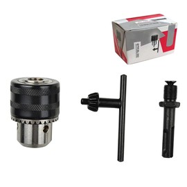 Tigbrother 1.5-13mm Quick Change Drill Chuck Adapter with SDS Plus Shank, 1/2"-20 UNF Mount for Impact Drivers & Hammer Drills | Converts to Drilling Function