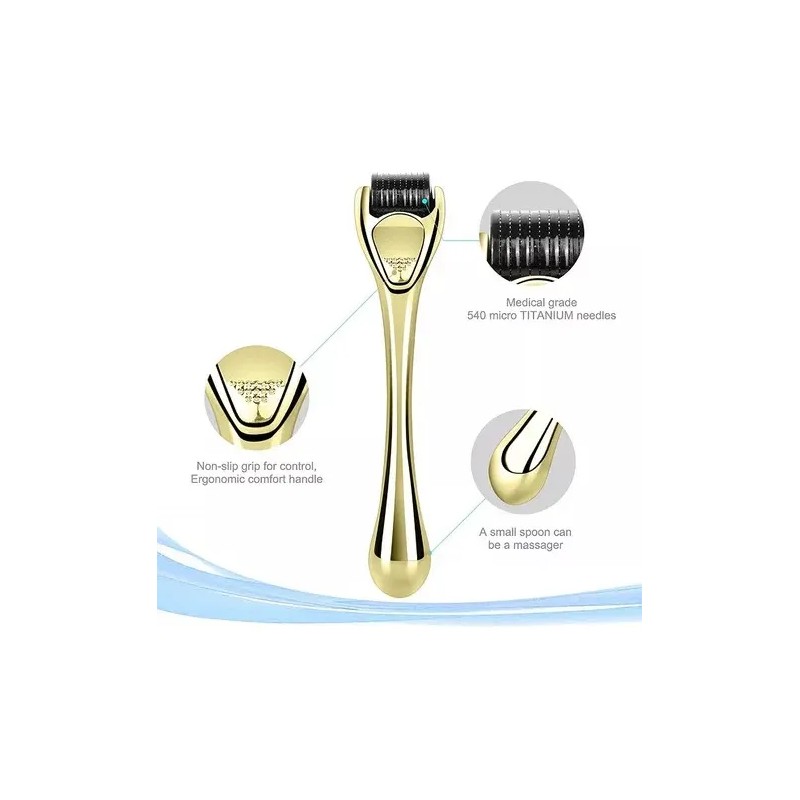 Derma Roller 0.50 M Facial Cabello O Rodillo Para Barba