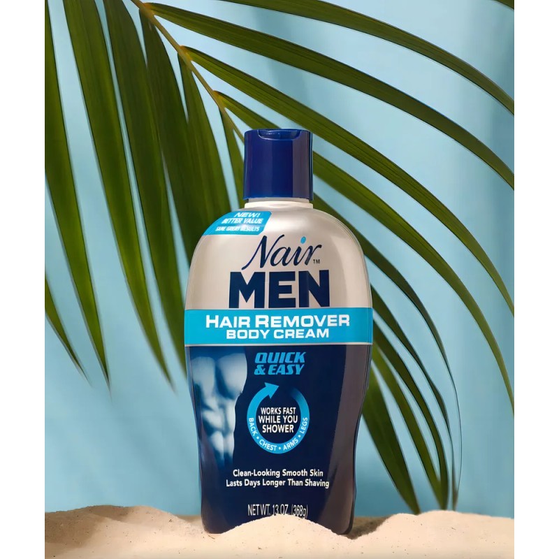 Crema Depiladora Nair Men Cuerpo Vello Masculino 368g 13oz