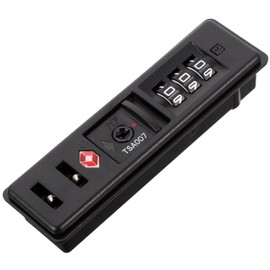 ULTECHNOVO Tsa Security Lock Customs Code Lock Luggage Travel Lock Tool Box Bag Combination Zip Fixed Locks 3 Digits for Travel Backpack Inch