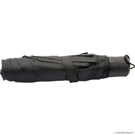 Prima Unisex Compact Folding Umbrella Black Handbag Brolly Portable Travel Hiking Daily Umbrella