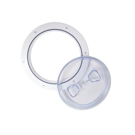 Transparent Boat Inspection Hatch, 4 Sizes, for Fish Holds Deck Plate 4 inch 3ea