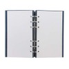Filofax Clipbook Architexture PER Notebook Blue Suede Blue A6 Faux