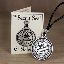 Secret Seal of Solomon Talisman Pentacle Necklace Protection Amulet